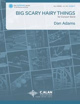 Big Scary Hairy Things Concert Band sheet music cover